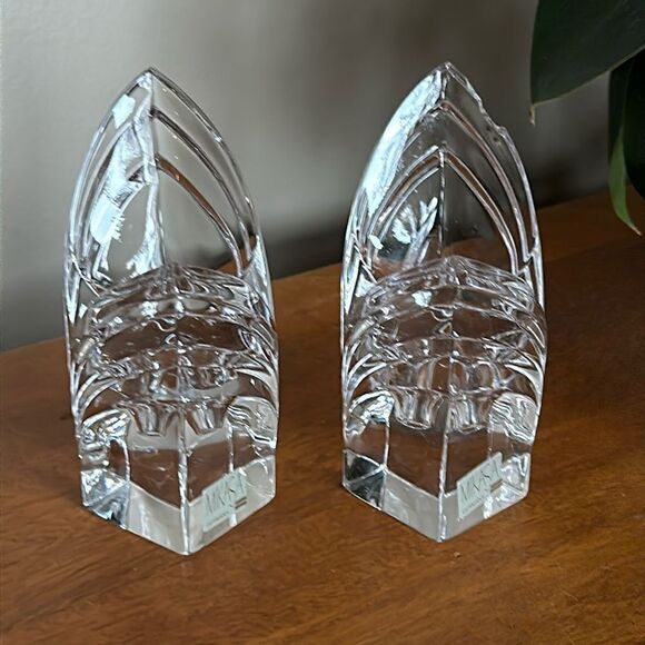 Mikasa Crystal Tulip Flower Taper Candle Holders! - Picture 3 of 10
